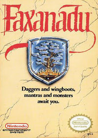 Faxanadu Box Art