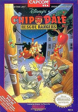 Chip 'n Dale Rescue Rangers Box Art