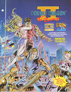 Double Dragon II: The Revenge Box Art