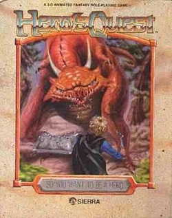 Hero's Quest: So You Want to Be a Hero Box Art