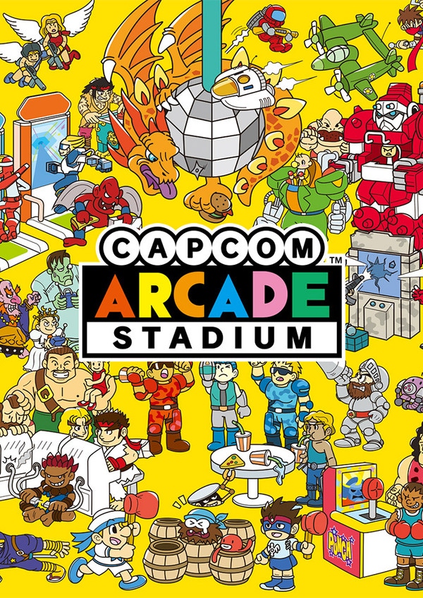 Capcom Arcade Stadium Box Art