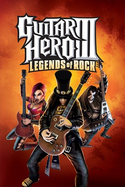 Guitar Hero III: Legends of Rock Box Art