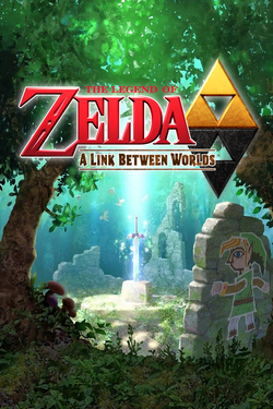 The Legend of Zelda: A Link Between Worlds Box Art