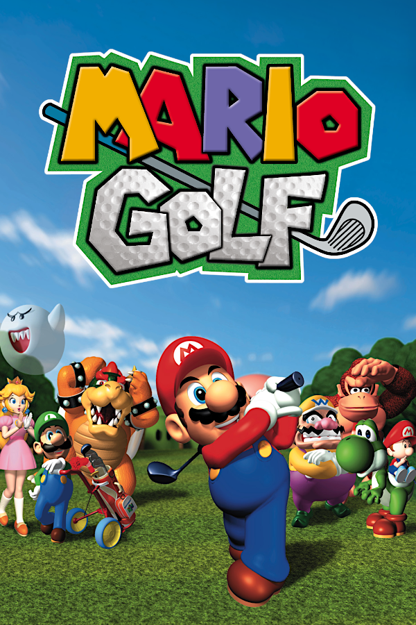 Mario Golf Box Art