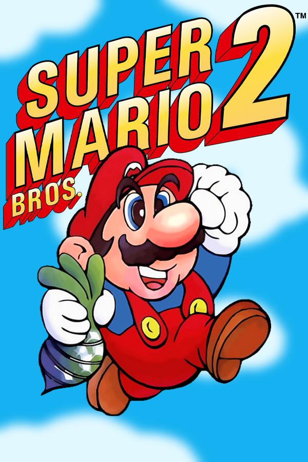 Super Mario Bros. 2 Box Art