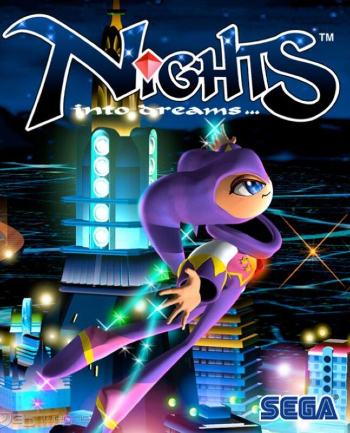 NiGHTS into Dreams... Box Art